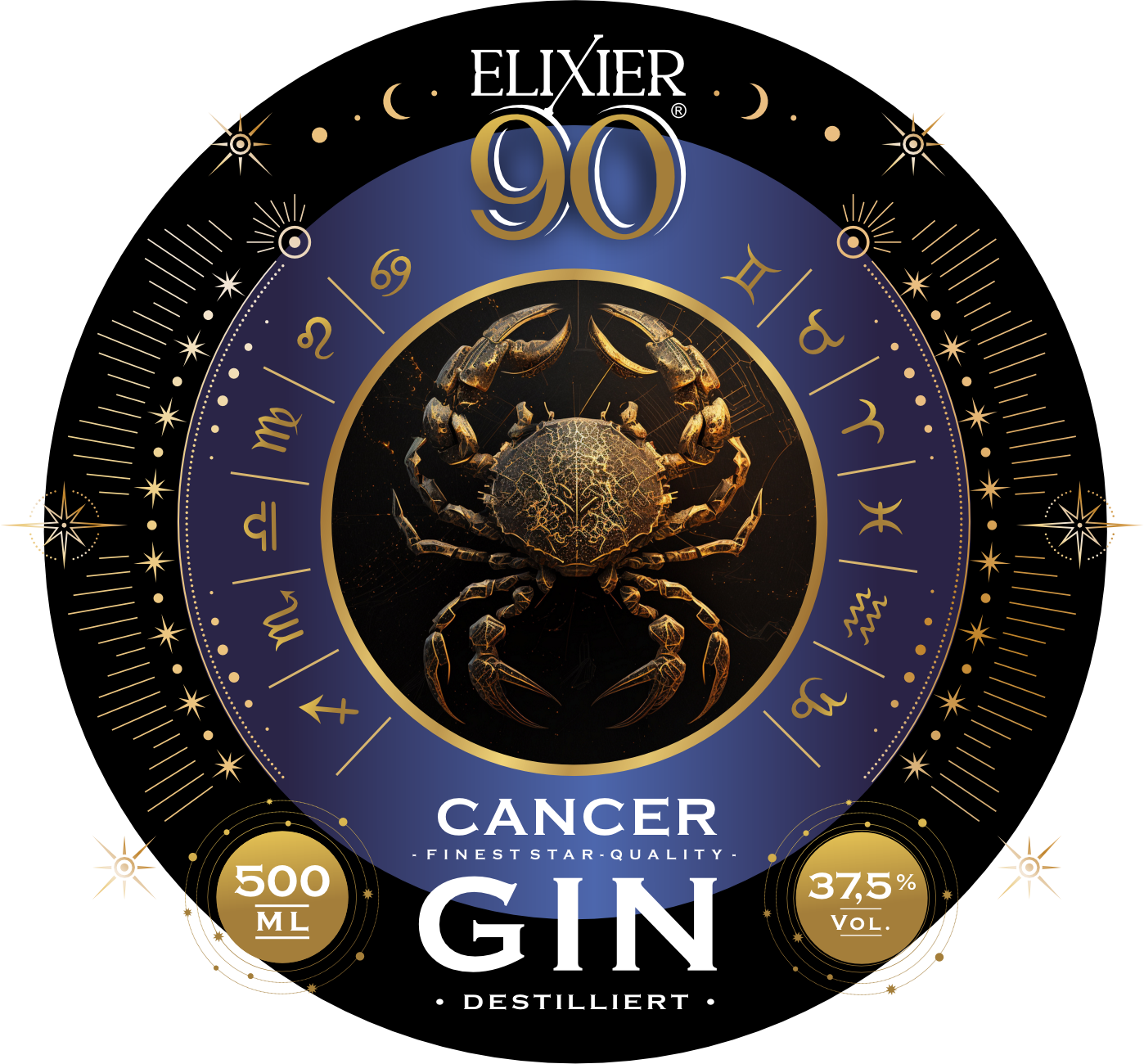 Krebs - Cancer Edition (Gin) 37,5% Vol.