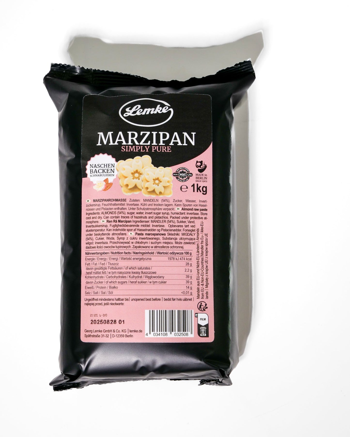 Marzipan Simply Pure 1kg