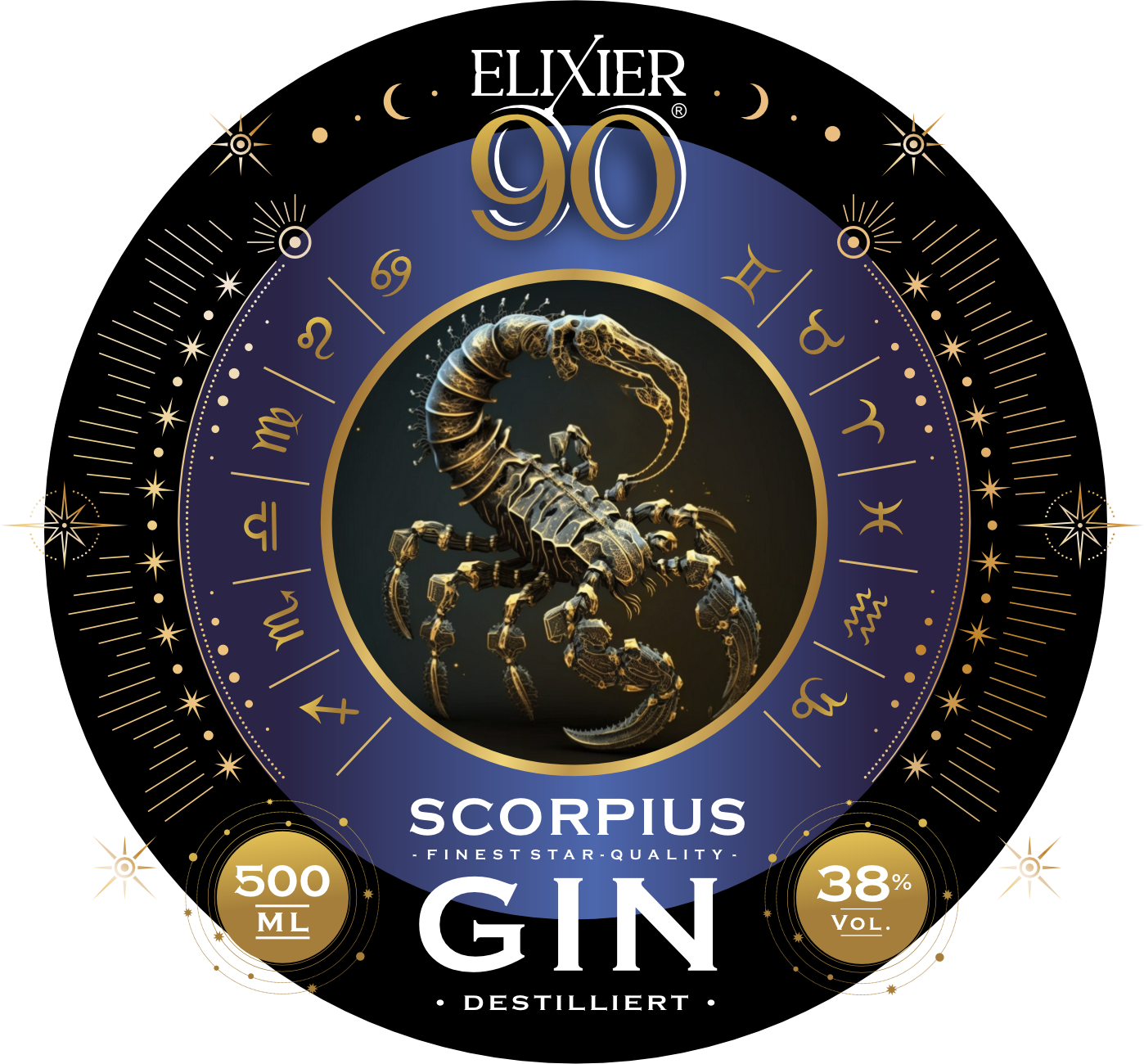Skorpion - Scorpius Edition (Gin) 38% Vol.