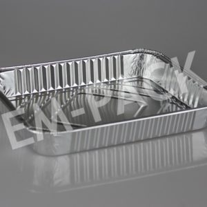 ALU-MENÜSCHALE R879G, UNGETEILT